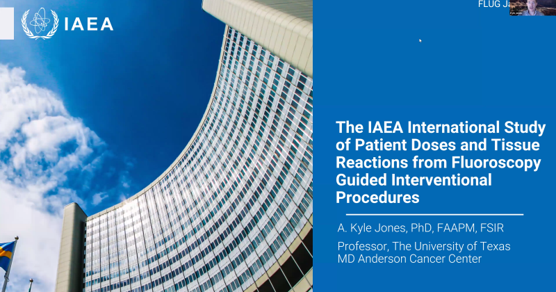 The IAEA Study into FGI Tissue Reactions – Kyle Jones